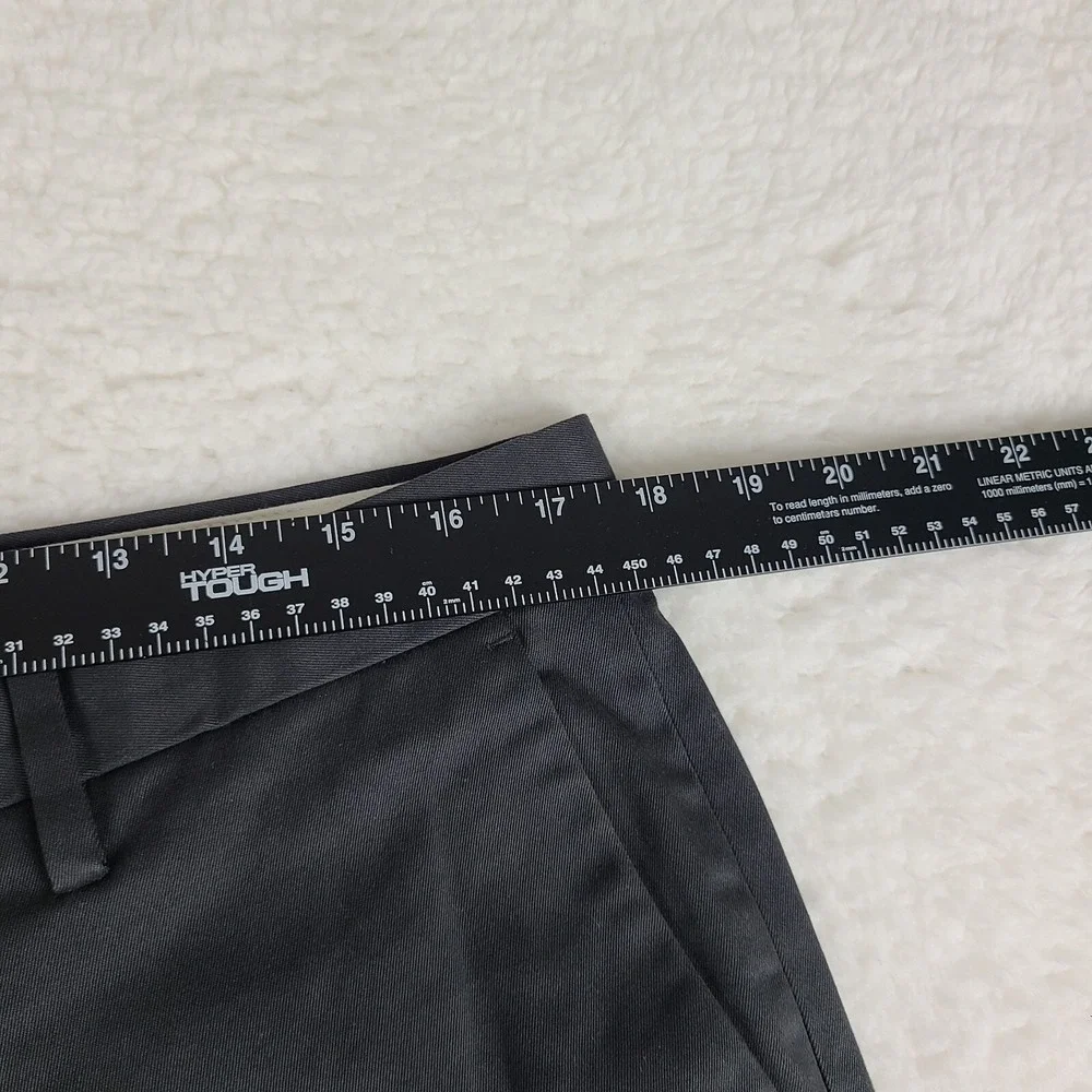 Banana Republic Pants Mens 34x32 Charcoal Gray Tapered Fit‎ Chino RMC *